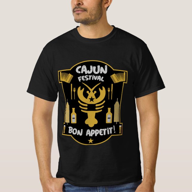 Mejor Cajun cocina camiseta (Anverso)