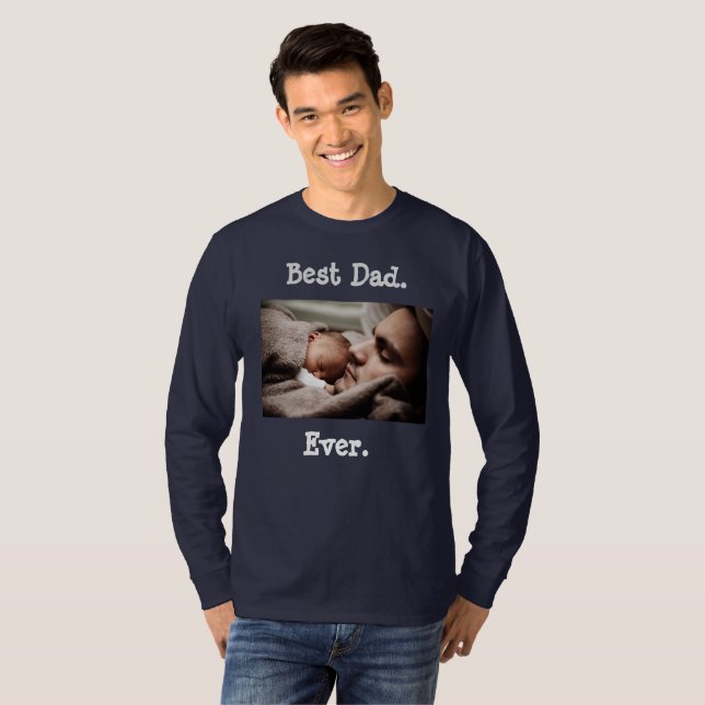 Mejor camisa personalizada del papá nunca (Anverso completo)