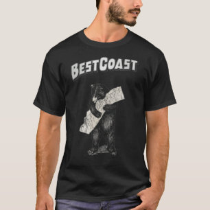 Mejor camiseta clásica del oso costero