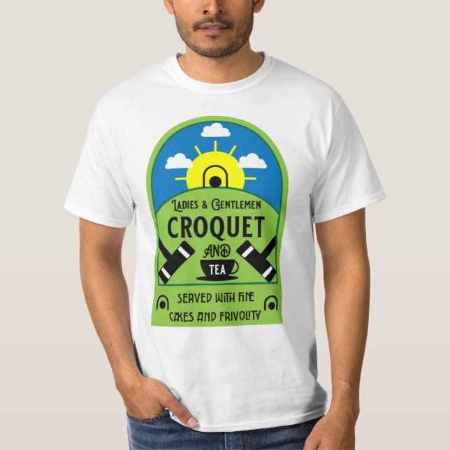 Mejor Camiseta de Croquet (Anverso)