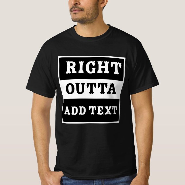 Mejor camiseta de "Derecha Fuera" (Anverso)