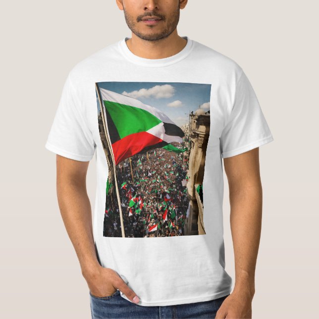 MEJOR CAMISETA DE DISEÑO PALESTINO PARA HOMBRES (Anverso)