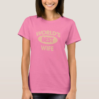 Mejor camiseta de esposa del mundo
