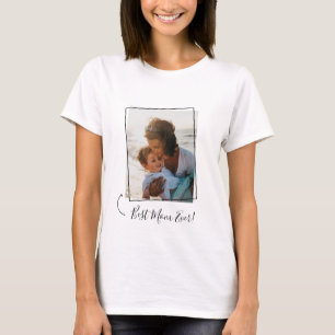 Mejor Camiseta de fotos de Rectangle de mamá de si