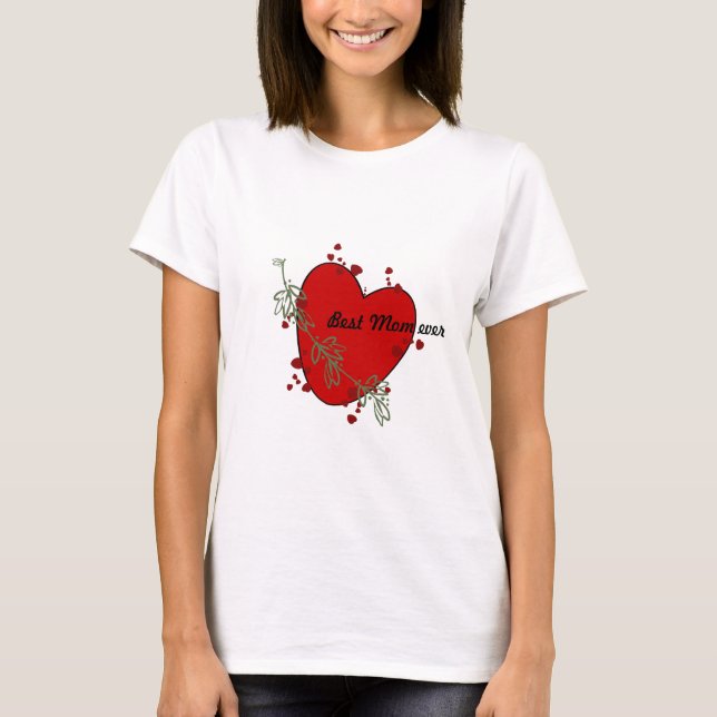 Mejor camiseta de mamá (Anverso)