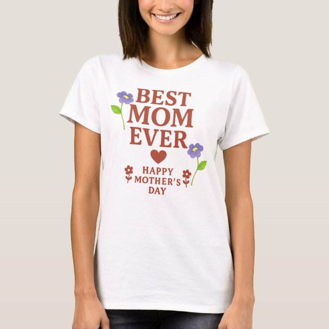 Mejor camiseta de mamá de todos los tiempos (Anverso)