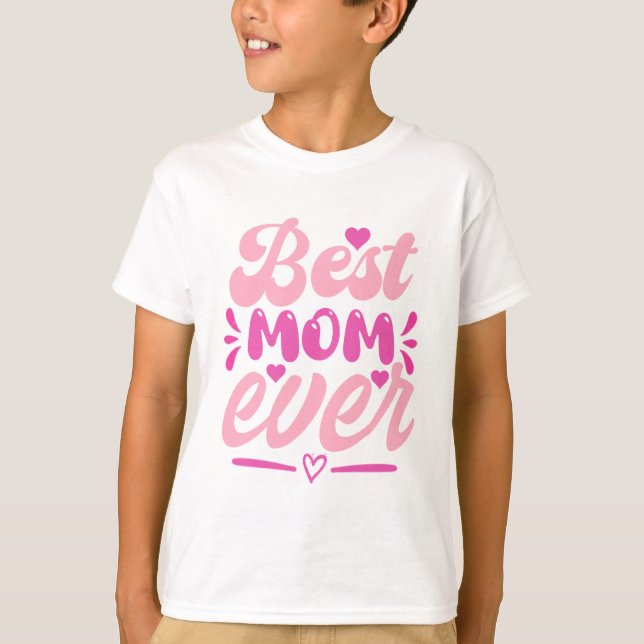 Mejor camiseta de mamá de todos los tiempos - rega (Anverso)