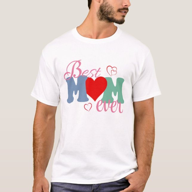 Mejor camiseta de mamá de todos los tiempos - rega (Anverso)