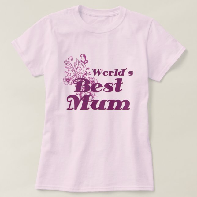 Mejor camiseta de Mamá del mundo (Diseño del anverso)