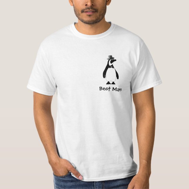Mejor camiseta de Man Penuin (Anverso)