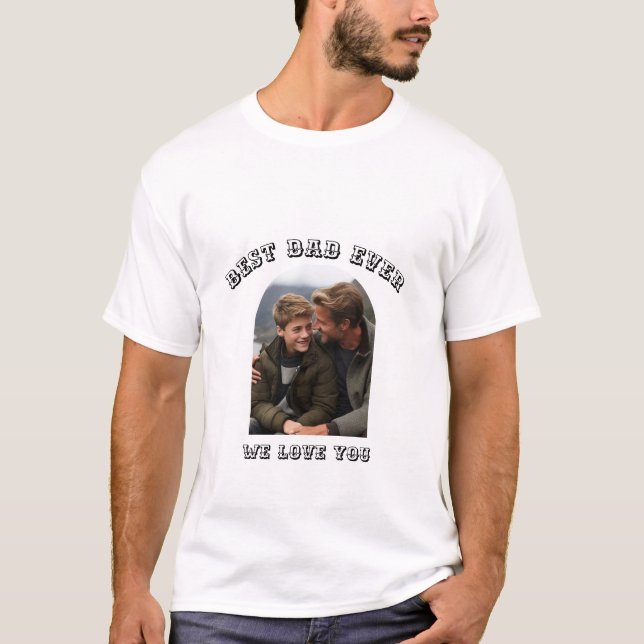 Mejor camiseta de papá (Anverso)