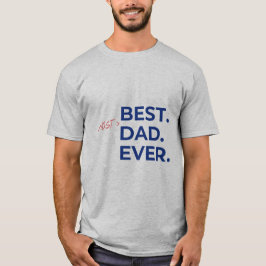 Mejor Camiseta De Papá Anfitrión (Gris)