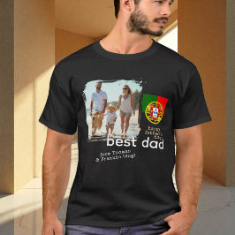 Mejor camiseta de papá de Portugal, foto, día del