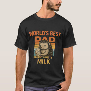 Mejor camiseta de papá del mundo gracioso - Cute H