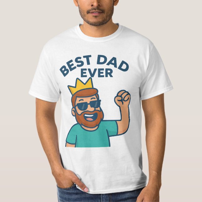 Mejor camiseta de papá jamás (Anverso)