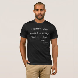 Mejor camiseta de papá jamás