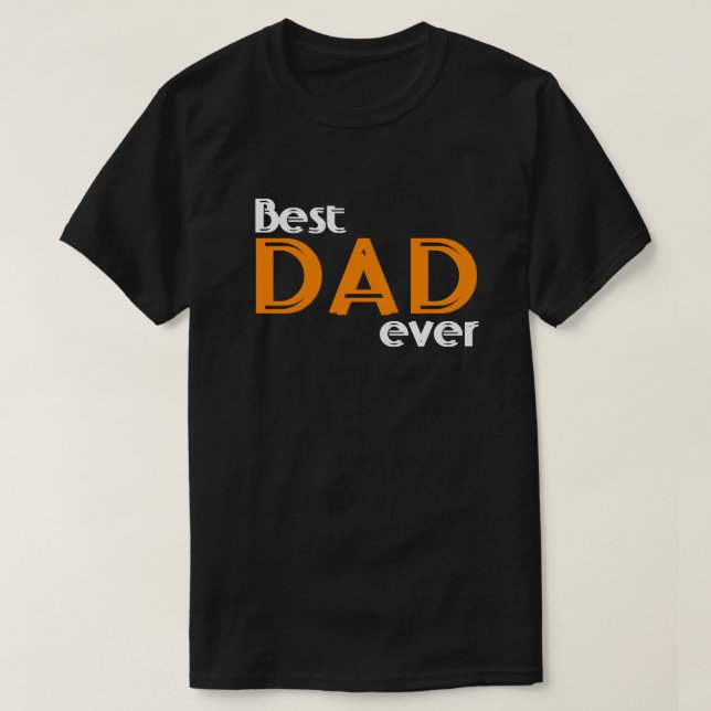 Mejor Camiseta de Papá Nunca (Diseño del anverso)