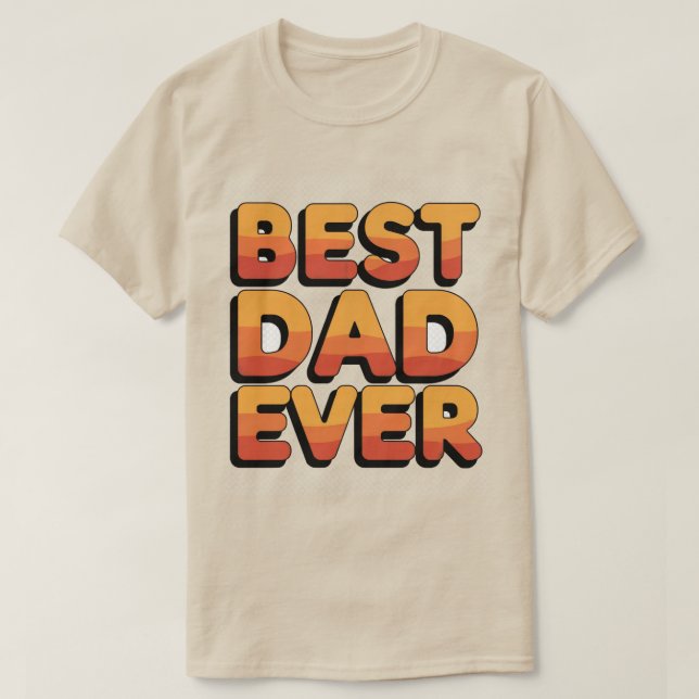 Mejor Camiseta de Papá Nunca (Diseño del anverso)