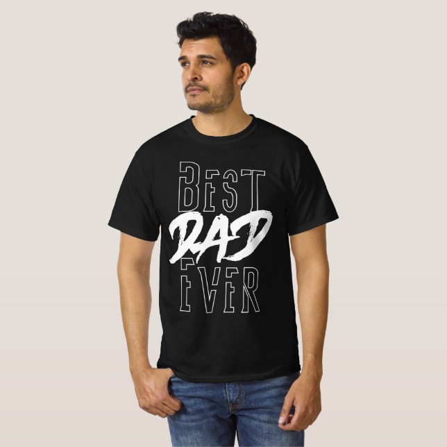 Mejor Camiseta de Papá Nunca (Anverso completo)