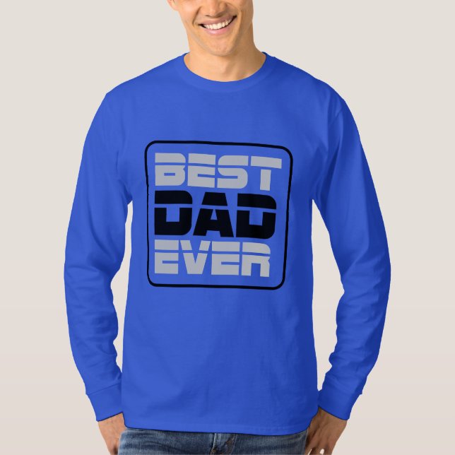 Mejor Camiseta de Papá Nunca (Anverso)