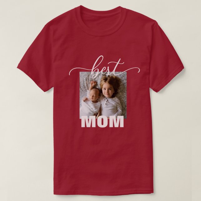 Mejor camiseta del Día de la Madre de MOM (Diseño del anverso)