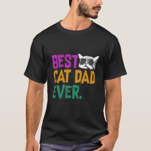 Mejor Camiseta del Día del Padre del Mejor Gato