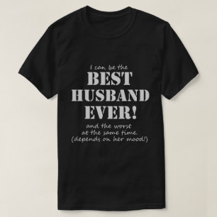 Mejor camiseta divertida del marido nunca