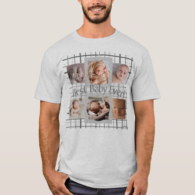 Mejor Camiseta fotográfica de bebé jamás - HAMbWG (Anverso)