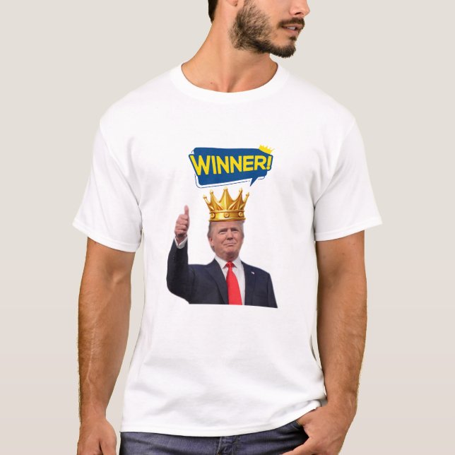 Mejor camiseta ganadora Donald Trump (Anverso)