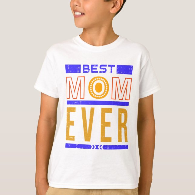 Mejor camiseta gráfica del Día de la Madre (Anverso)