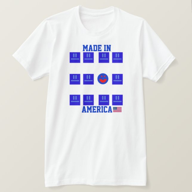 MEJOR CAMISETA PATRIOTA - HECHA EN ESTADOS UNIDOS  (Anverso del diseño)