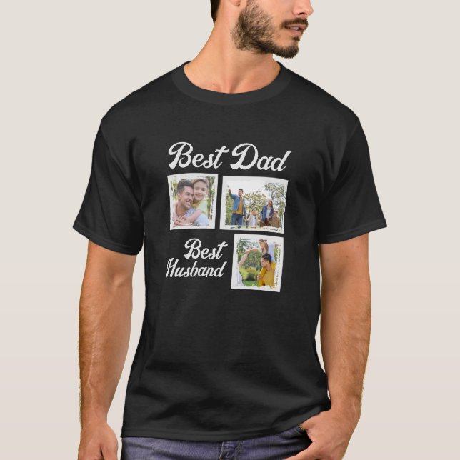 Mejor Camiseta Personalizada De Papá Y Marido (Anverso)
