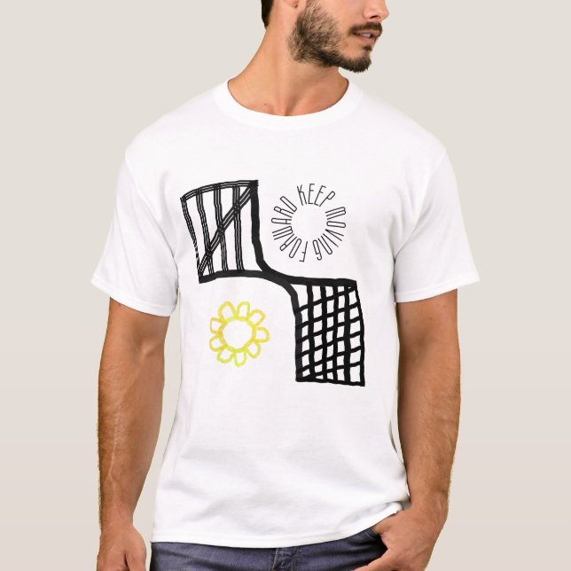 Mejor camiseta "Sigue adelante" (Anverso)