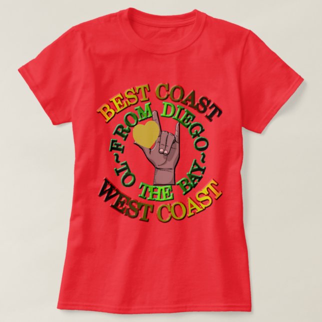 Mejor camiseta West Coco Luv (Diseño del anverso)