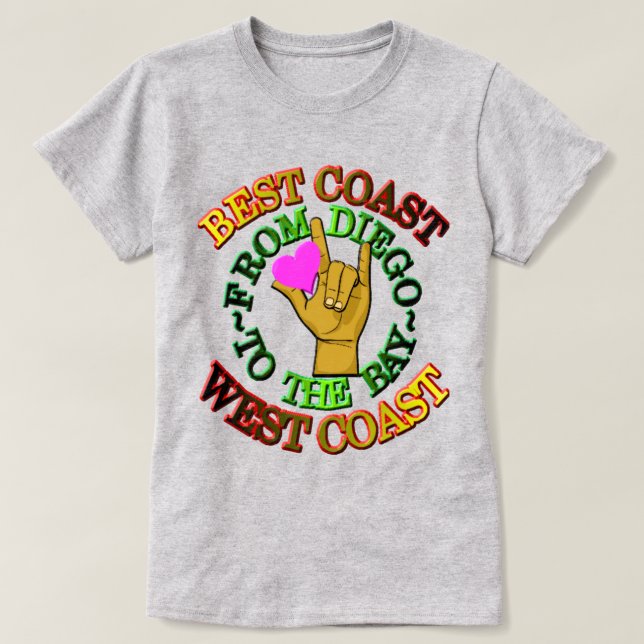 Mejor camiseta West Mocha Luv (Diseño del anverso)