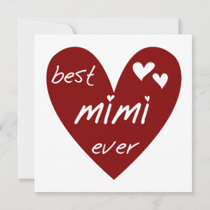 Mejor camisetas y regalos de Mimi Ever en el coraz