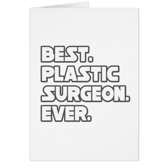 Mejor Cirujano Plástico (Frente)