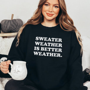 Mejor clima de suero es sudadera de otoño