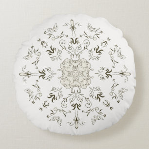 Mejor Cojín decorativo redondo (16")