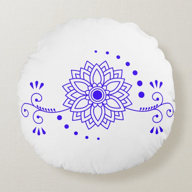 Mejor Cojín decorativo redondo (16") (Anverso)