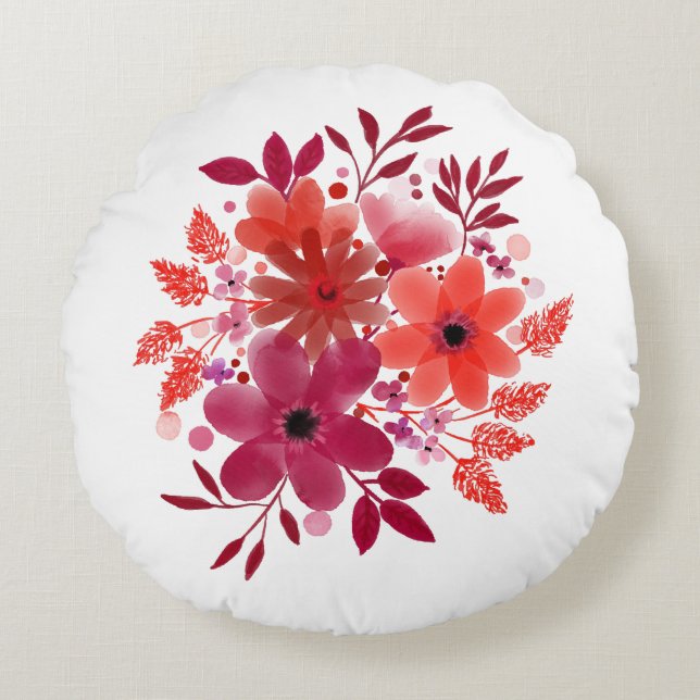 Mejor Cojín decorativo redondo (16") (Anverso)