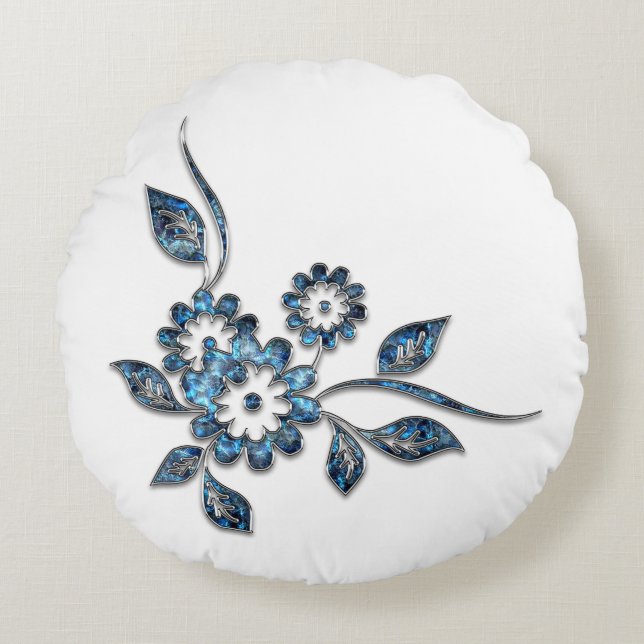 Mejor Cojín decorativo redondo (16") (Anverso)