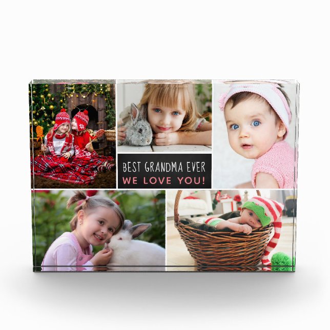 Mejor Collage de fotos de la abuela (Anverso)