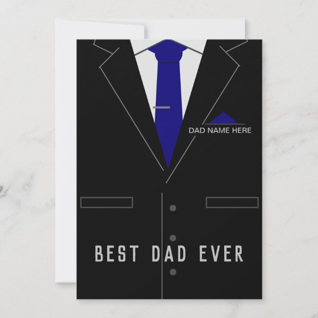 Mejor DAD de la historia - Añadir su nombre / text (Anverso)