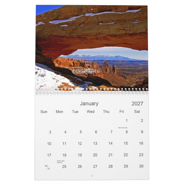 Mejor del calendario de la fotografía 2013 de (Jan 2027)