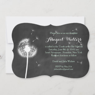 Mejor Deseos Invitación a Bat Mitzvah