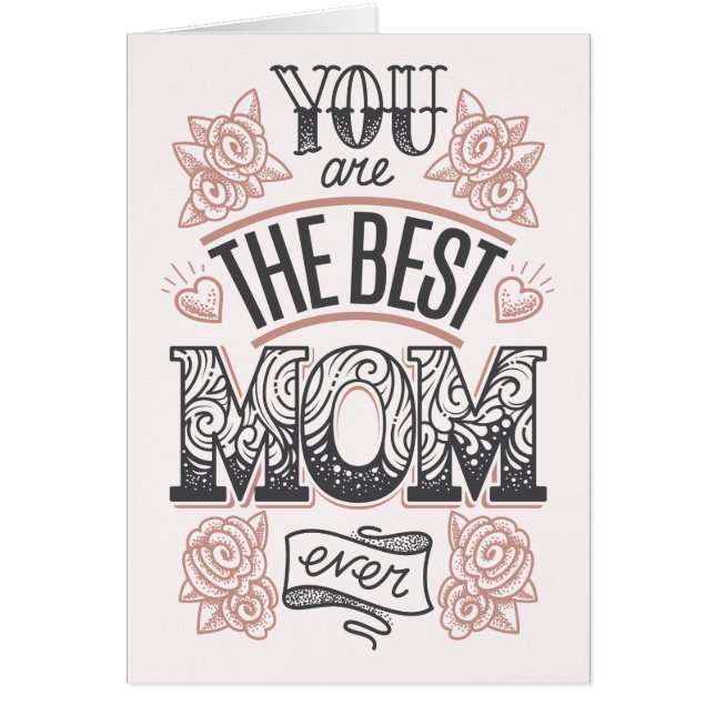 Mejor Día de la Madre de mamá de todos los tiempos (Frente)