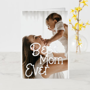 Mejor Día de la Madre fotográfico personalizado de