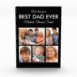 Mejor Día de los Padres del Collage de fotos