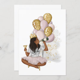 Mejor Día Invitación a Cumpleaños Chica